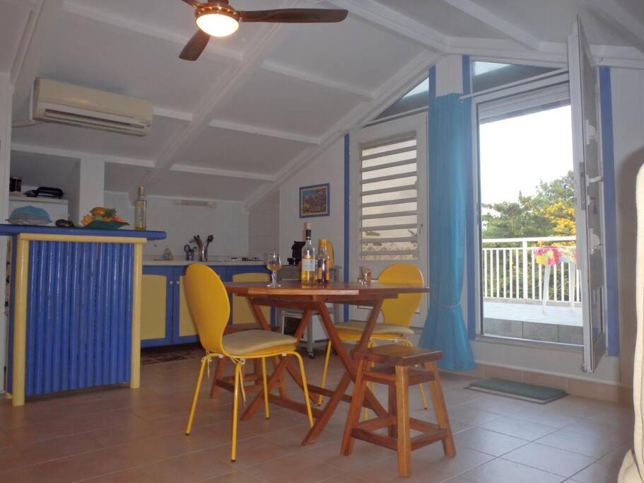 Charmant Et Spacieux Studio A 50M De La Plage Le Diamant Luaran gambar